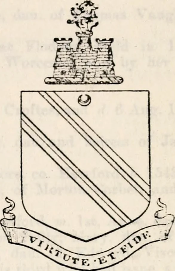 An illustration from Family records, 1897, leaf 614