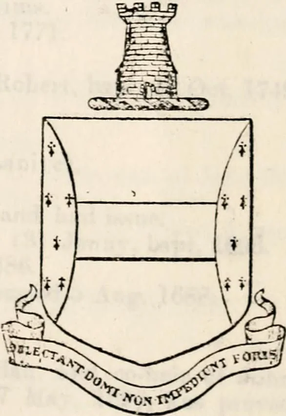 An illustration from Family records, 1897, leaf 660