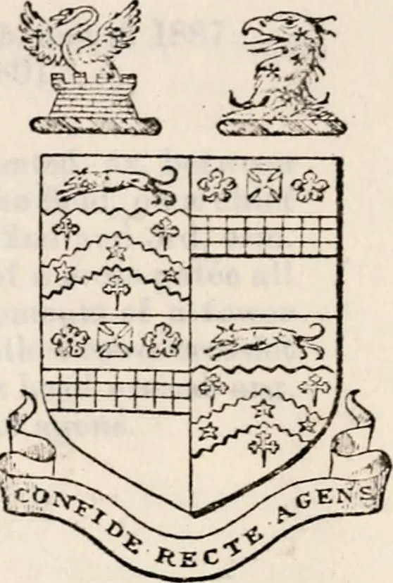 An illustration from Family records, 1897, leaf 704
