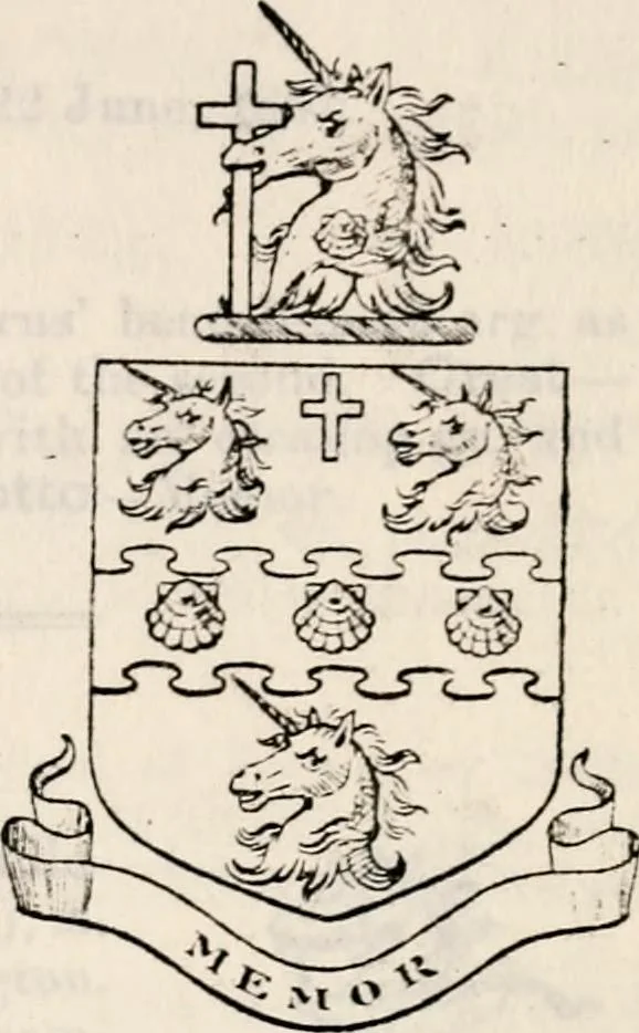 An illustration from Family records, 1897, leaf 714