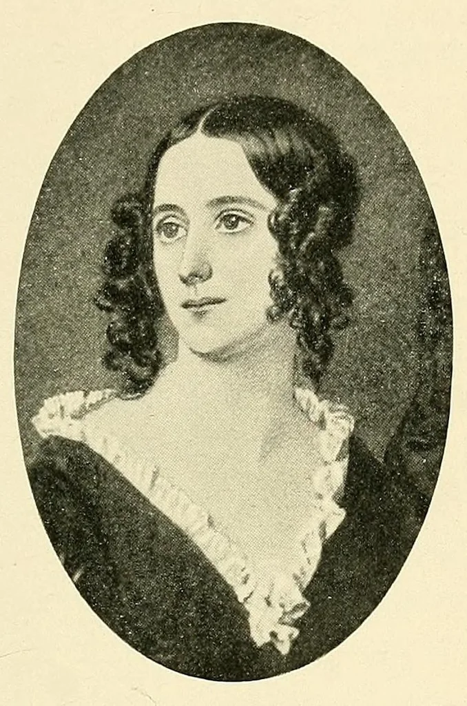 An illustration from Famous American belles of the nineteenth century, 1901, leaf 153