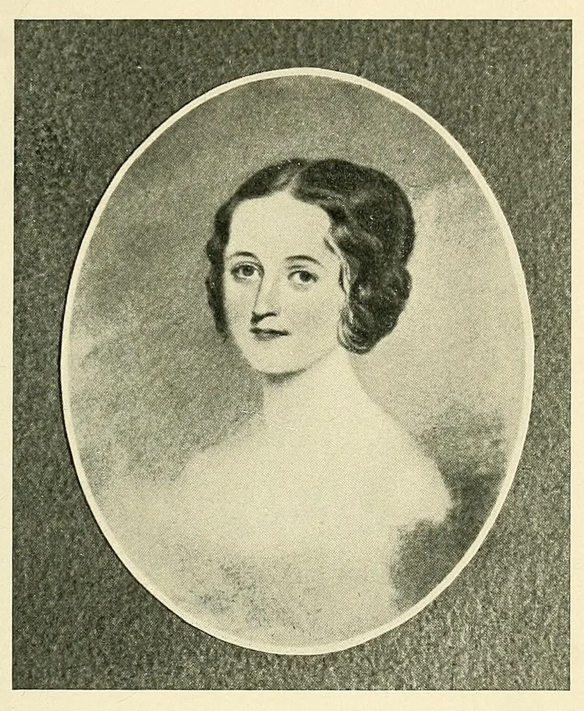 An illustration from Famous American belles of the nineteenth century, 1901, leaf 183