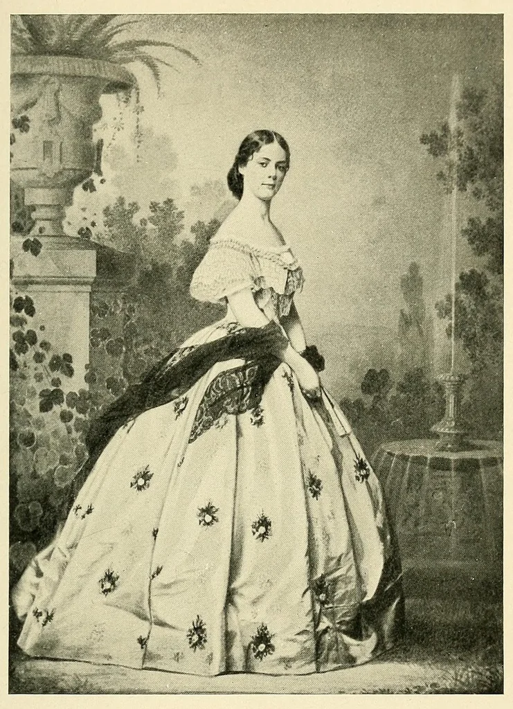 An illustration from Famous American belles of the nineteenth century, 1901, leaf 253