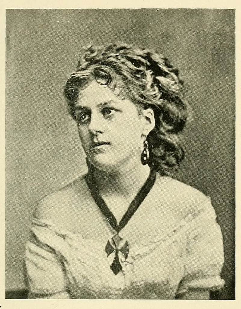 An illustration from Famous American belles of the nineteenth century, 1901, leaf 275