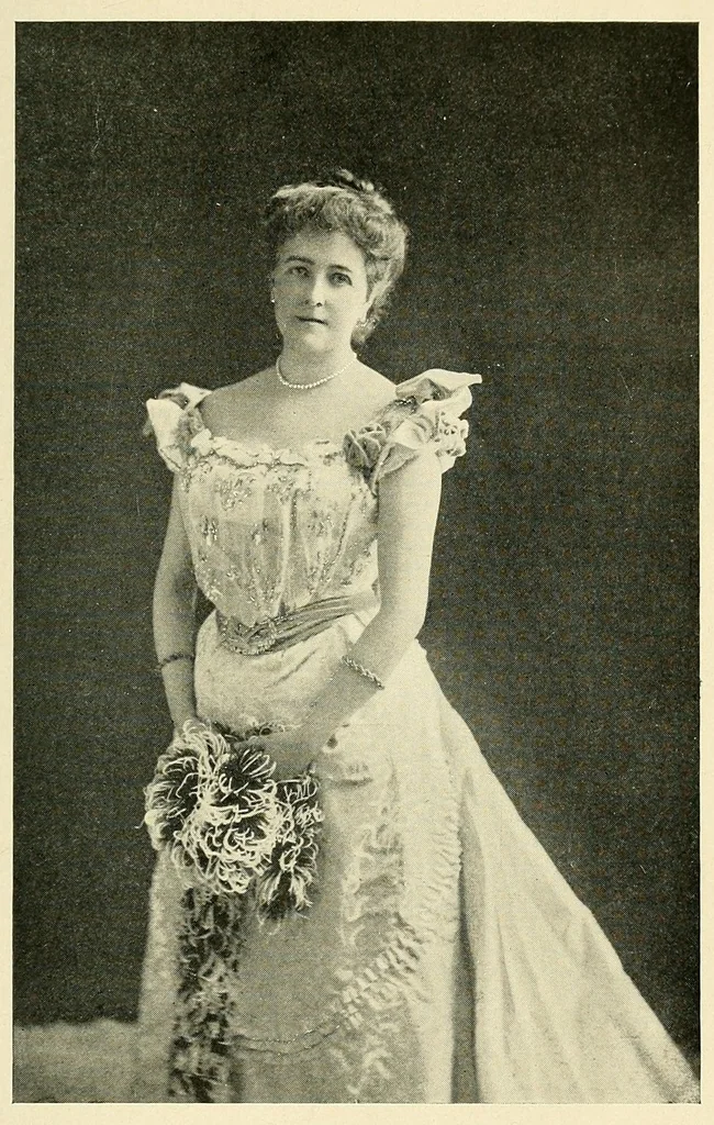 An illustration from Famous American belles of the nineteenth century, 1901, leaf 279