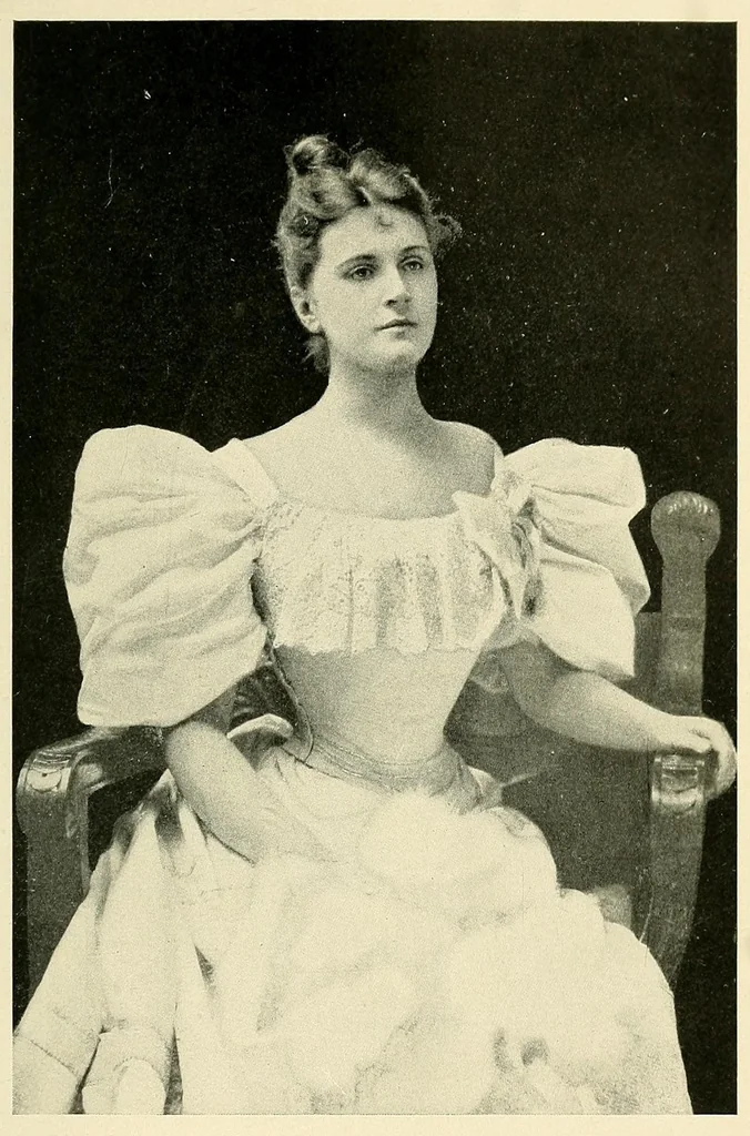 An illustration from Famous American belles of the nineteenth century, 1901, leaf 343