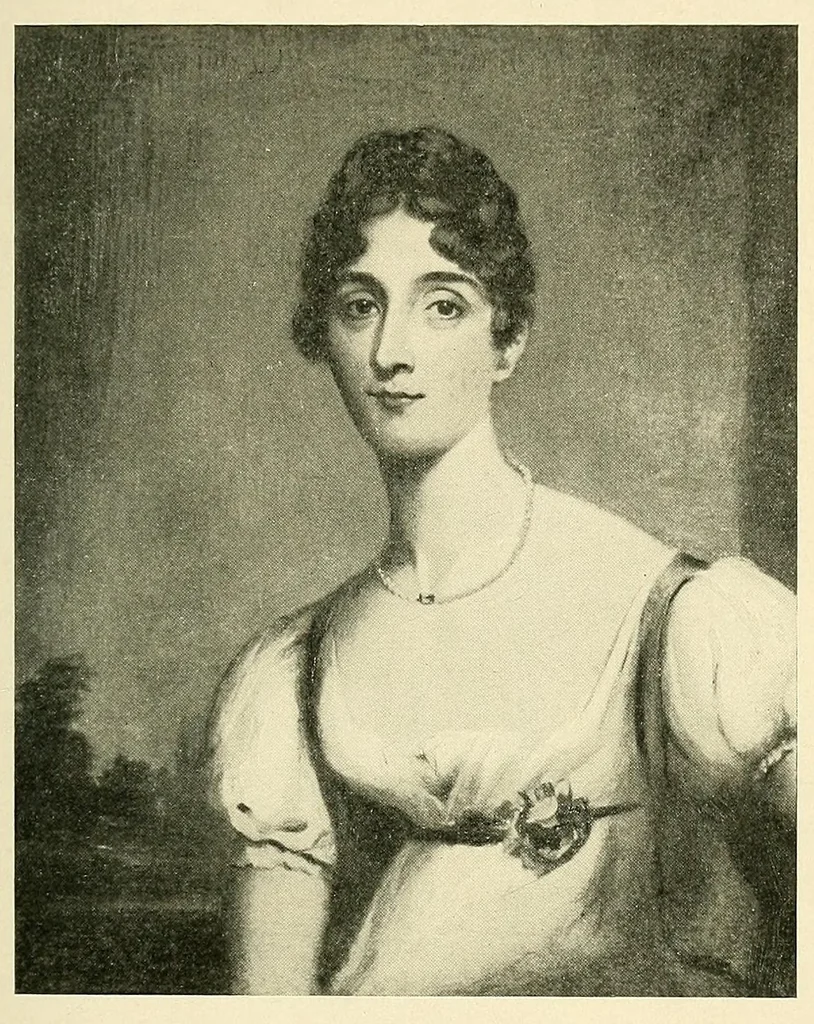 An illustration from Famous American belles of the nineteenth century, 1901, leaf 87