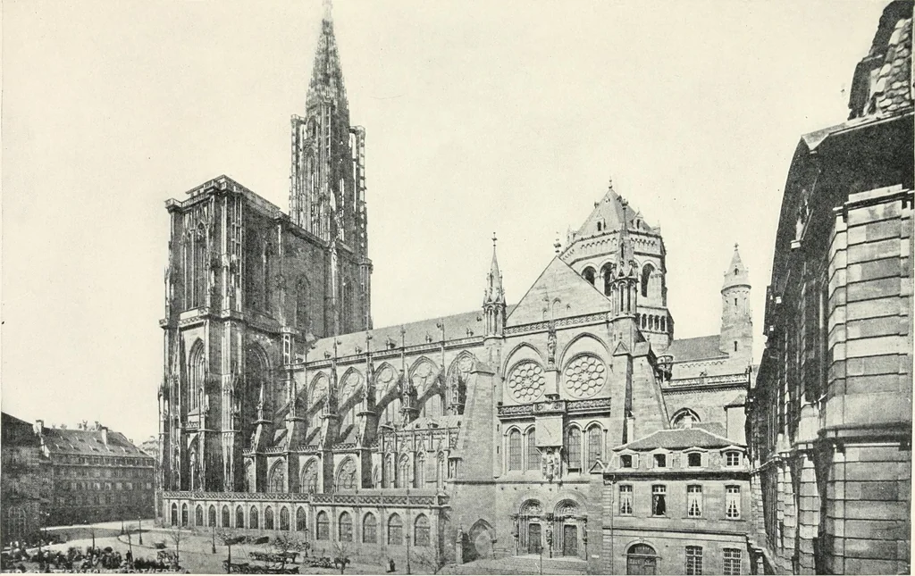 An illustration from Famous cathedrals as seen and described by great writers, 1909, leaf 110