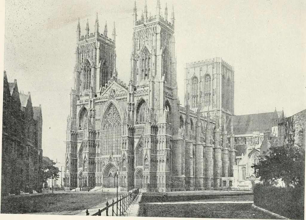 An illustration from Famous cathedrals as seen and described by great writers, 1909, leaf 158