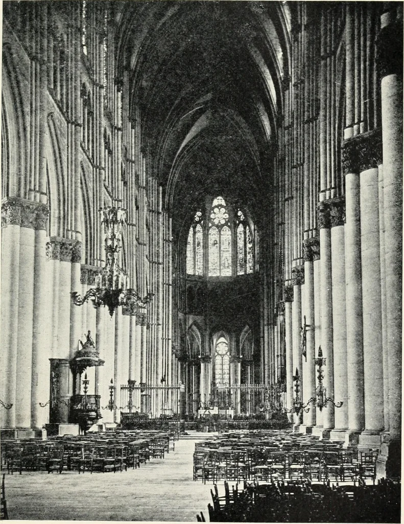 An illustration from Famous cathedrals as seen and described by great writers, 1909, leaf 252