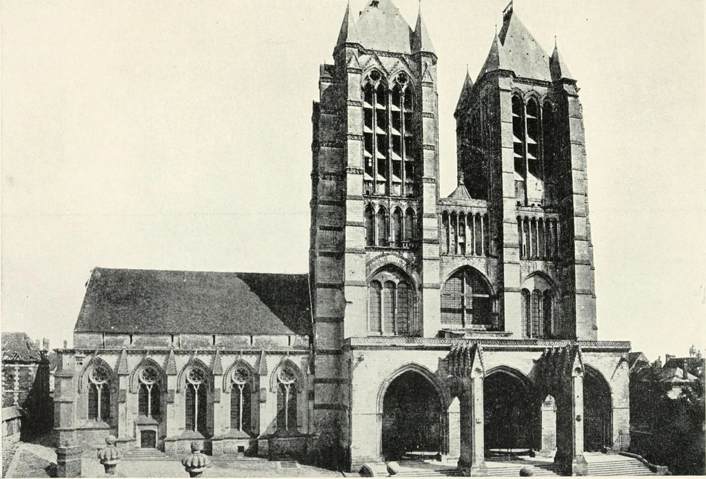 An illustration from Famous cathedrals as seen and described by great writers, 1909, leaf 272