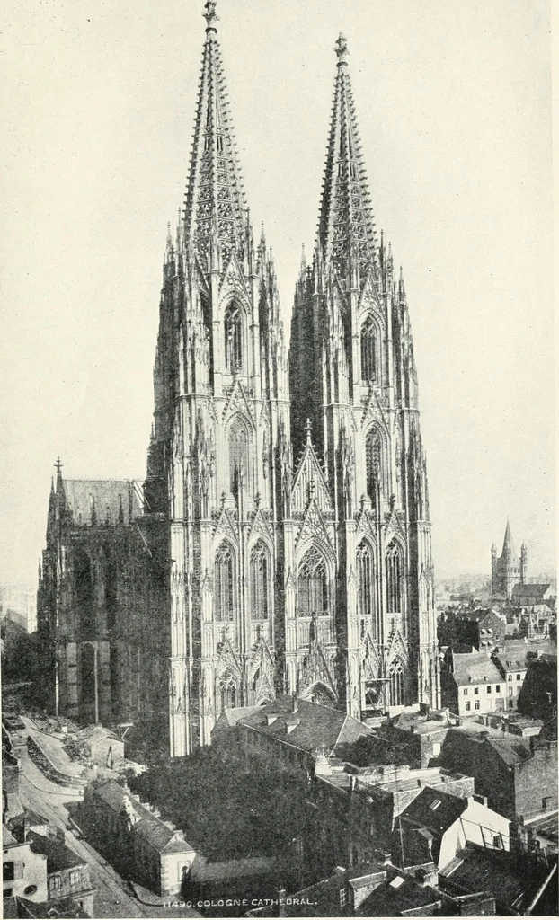 An illustration from Famous cathedrals as seen and described by great writers, 1909, leaf 290