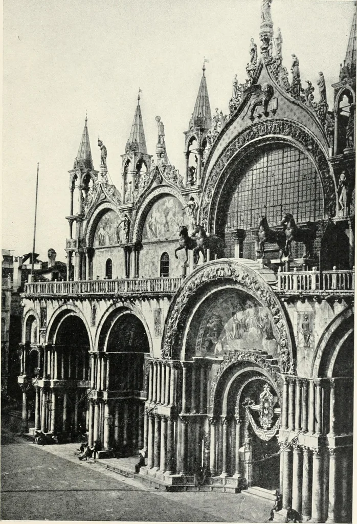 An illustration from Famous cathedrals as seen and described by great writers, 1909, leaf 30