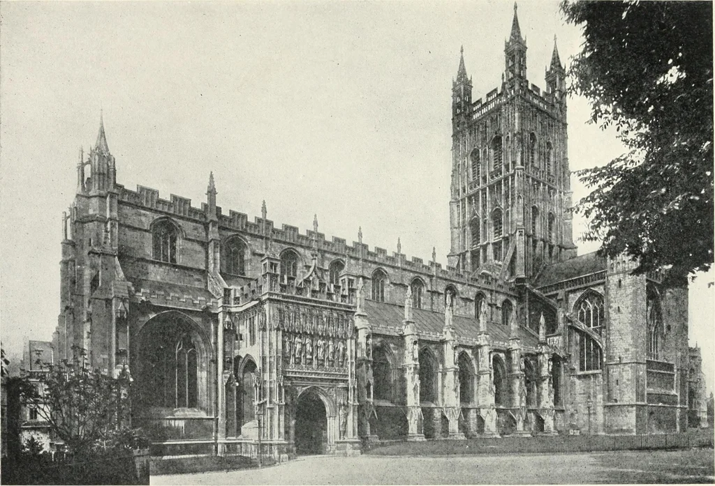 An illustration from Famous cathedrals as seen and described by great writers, 1909, leaf 322