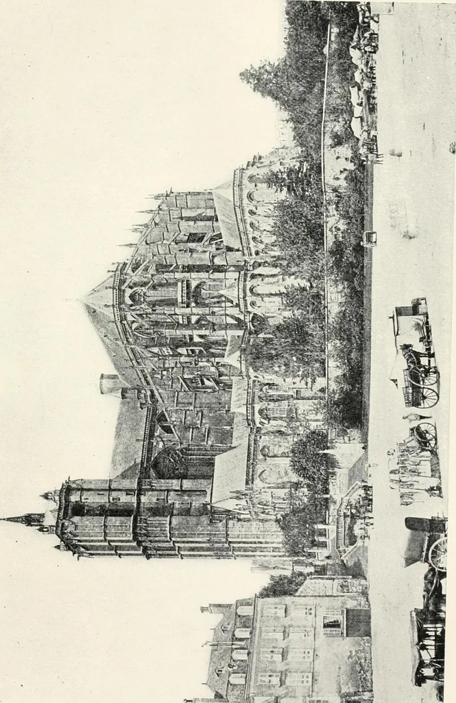 An illustration from Famous cathedrals as seen and described by great writers, 1909, leaf 366