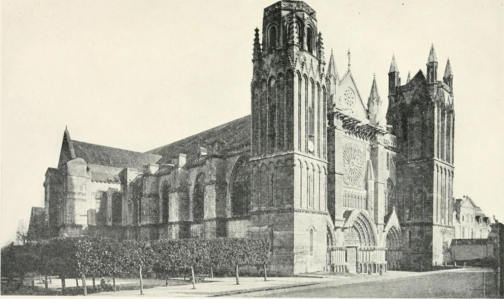 An illustration from Famous cathedrals as seen and described by great writers, 1909, leaf 414