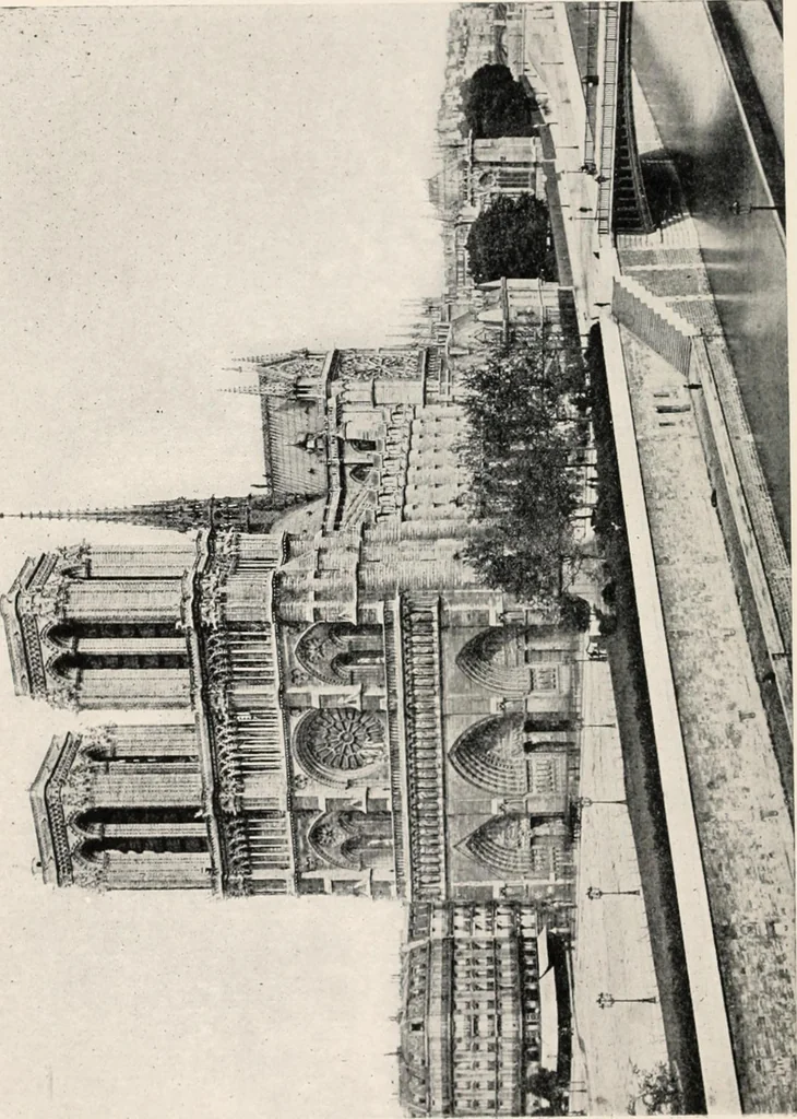 An illustration from Famous cathedrals as seen and described by great writers, 1909, leaf 73