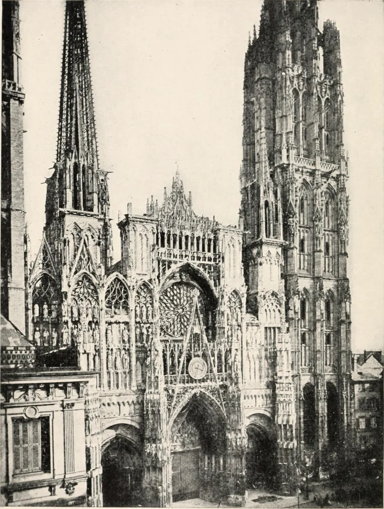 An illustration from Famous cathedrals as seen and described by great writers, 1909, leaf 9