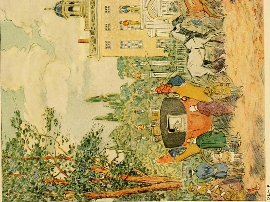An illustration from Famous colonial houses, 1921, leaf 107