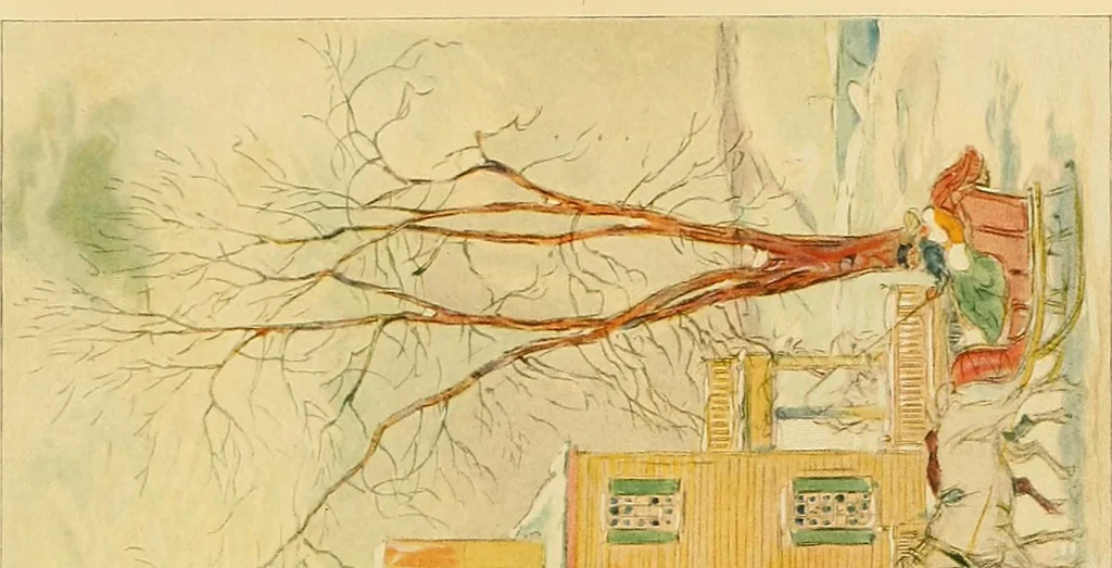 An illustration from Famous colonial houses, 1921, leaf 121