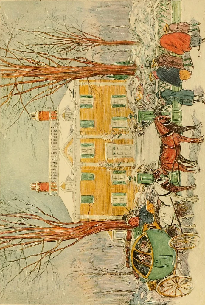 An illustration from Famous colonial houses, 1921, leaf 137