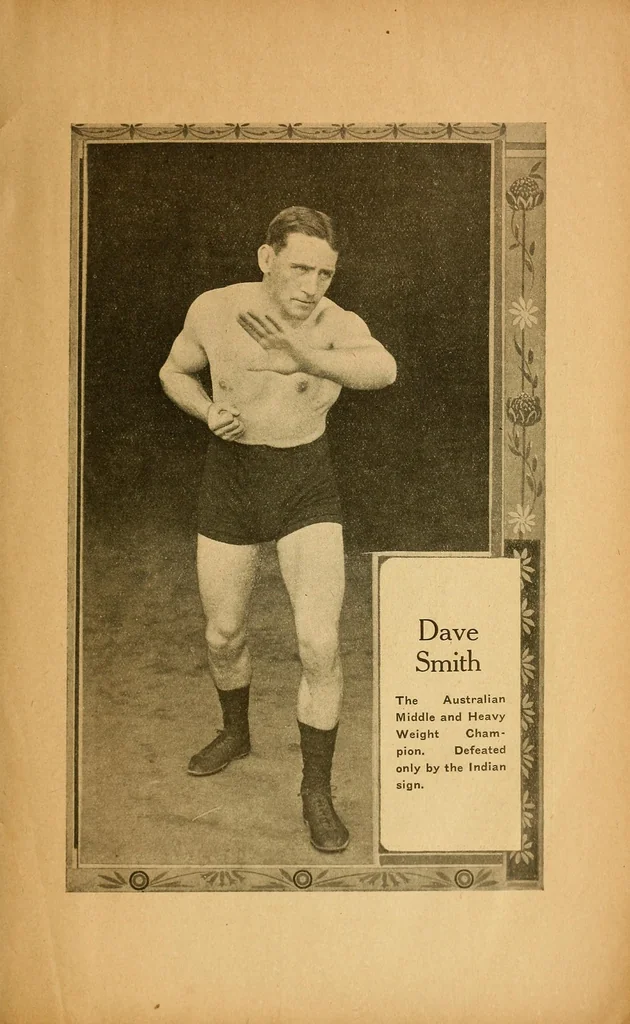 An illustration from Famous fights at the stadium, 1914, leaf 37