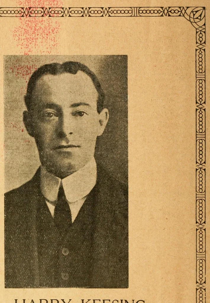 An illustration from Famous fights at the stadium, 1914, leaf 92