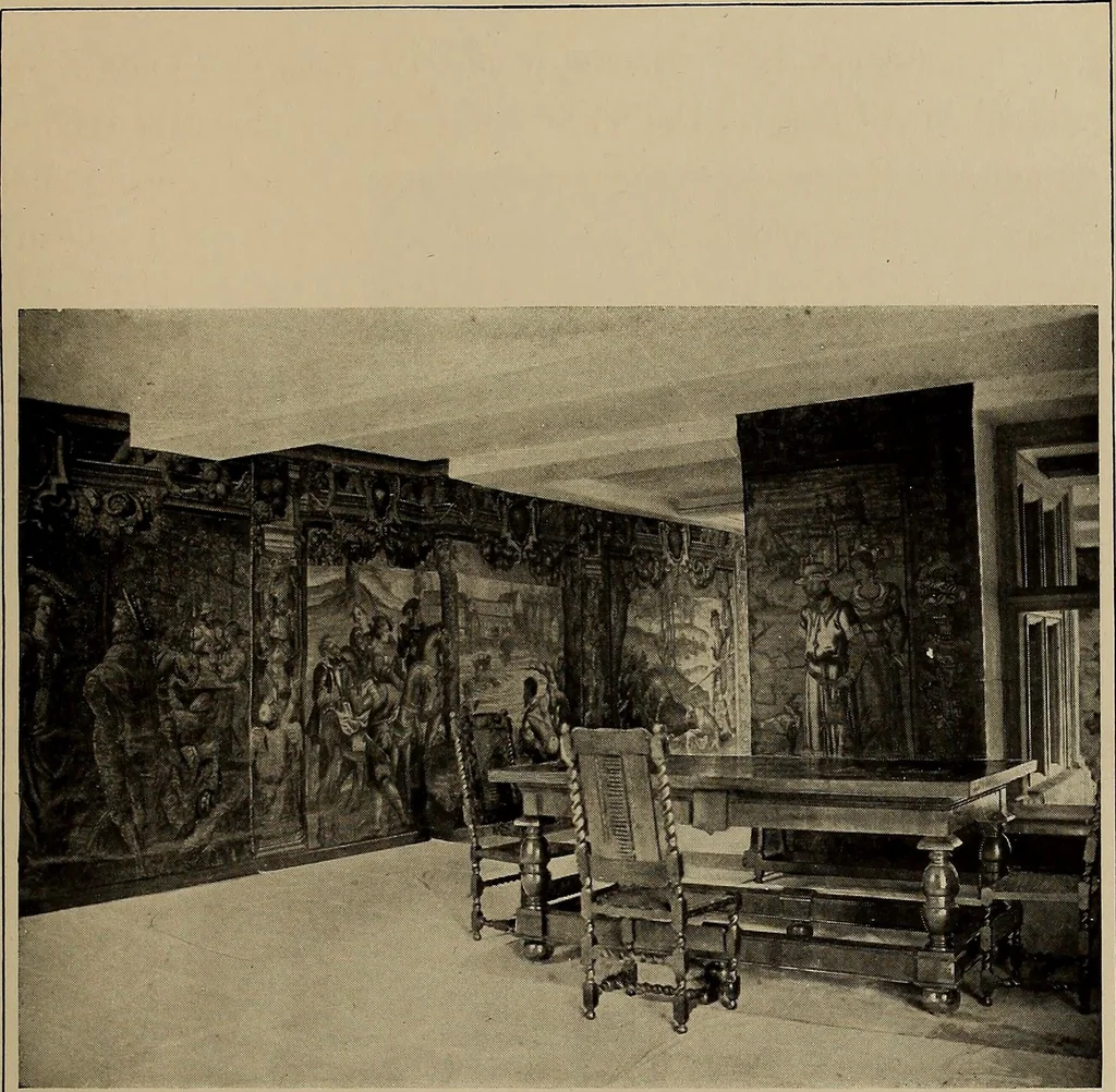 An illustration from Famous homes of Great Britain and their stories, 1900, leaf 110
