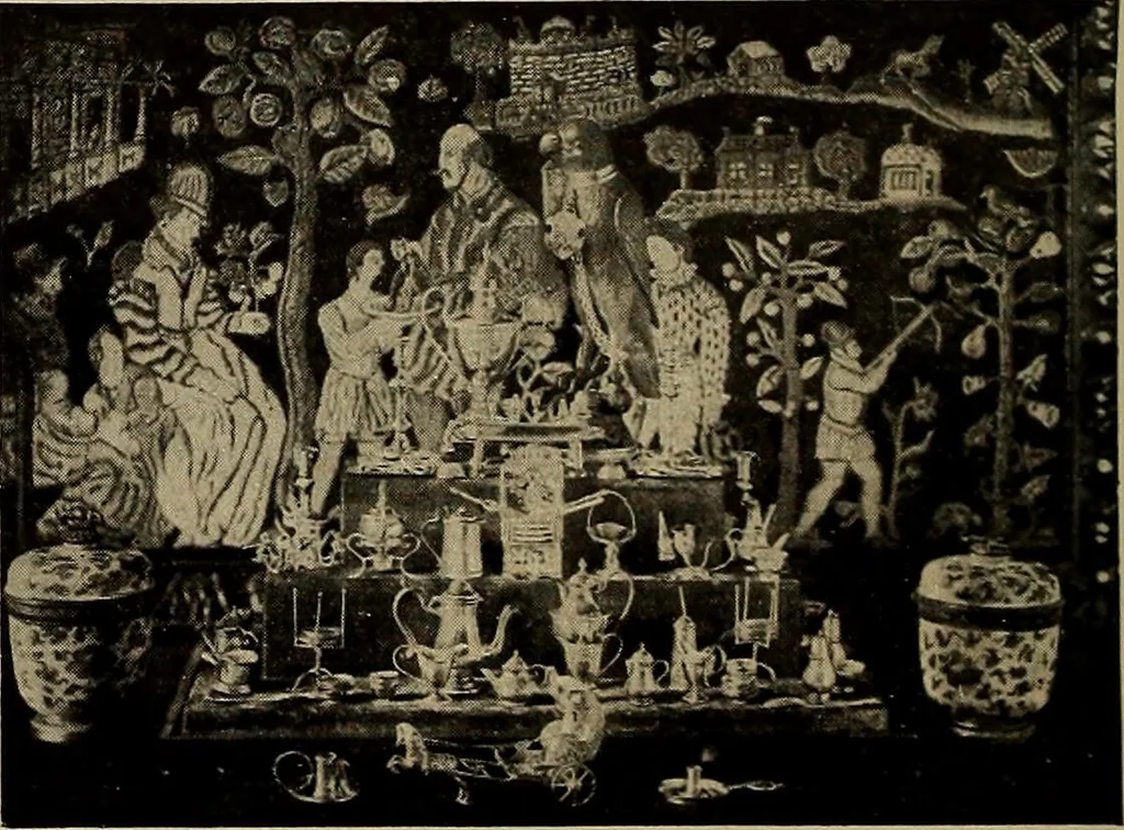 An illustration from Famous homes of Great Britain and their stories, 1900, leaf 111