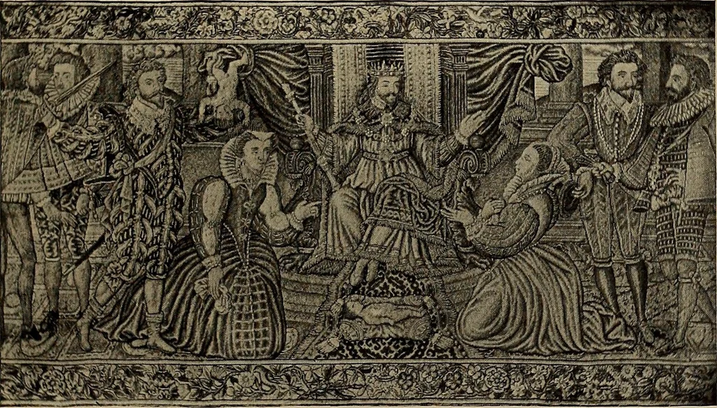 An illustration from Famous homes of Great Britain and their stories, 1900, leaf 114
