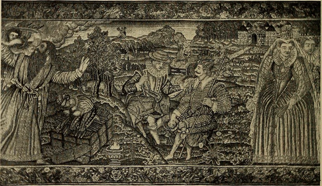 An illustration from Famous homes of Great Britain and their stories, 1900, leaf 115