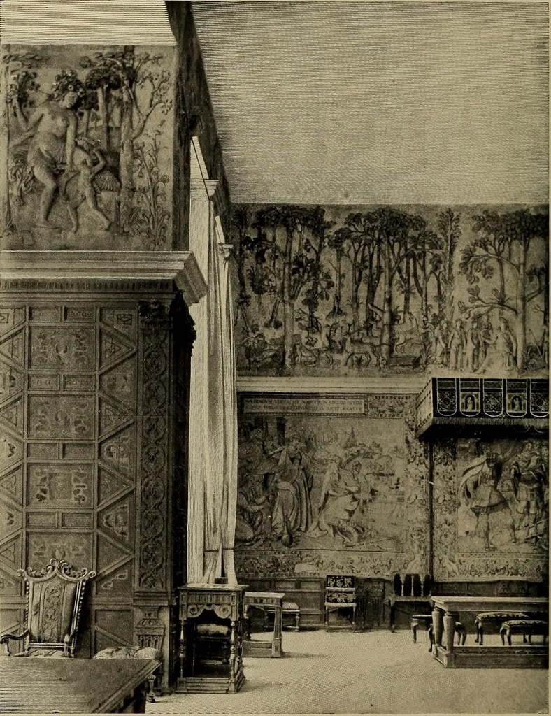 An illustration from Famous homes of Great Britain and their stories, 1900, leaf 127