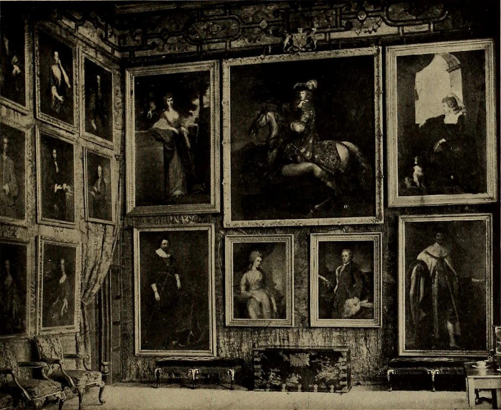 An illustration from Famous homes of Great Britain and their stories, 1900, leaf 130
