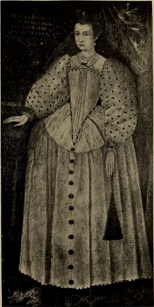An illustration from Famous homes of Great Britain and their stories, 1900, leaf 136