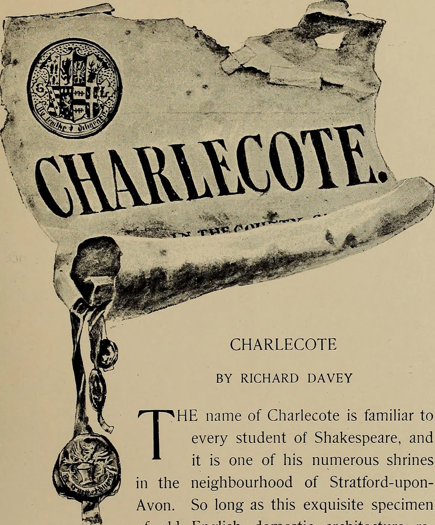 An illustration from Famous homes of Great Britain and their stories, 1900, leaf 140