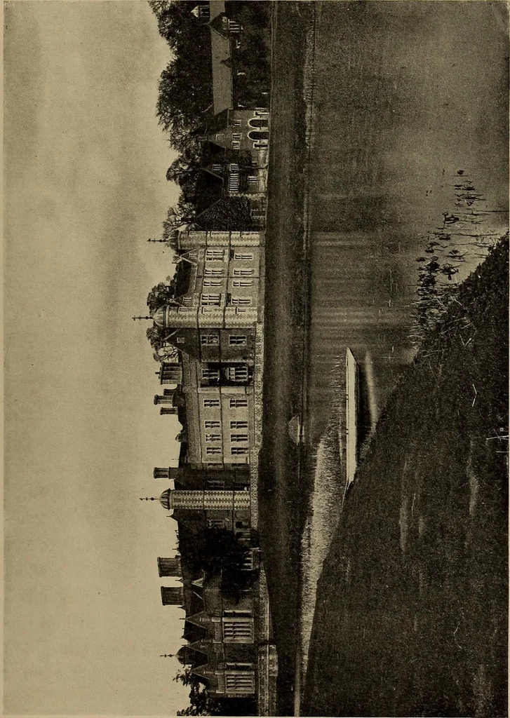 An illustration from Famous homes of Great Britain and their stories, 1900, leaf 142