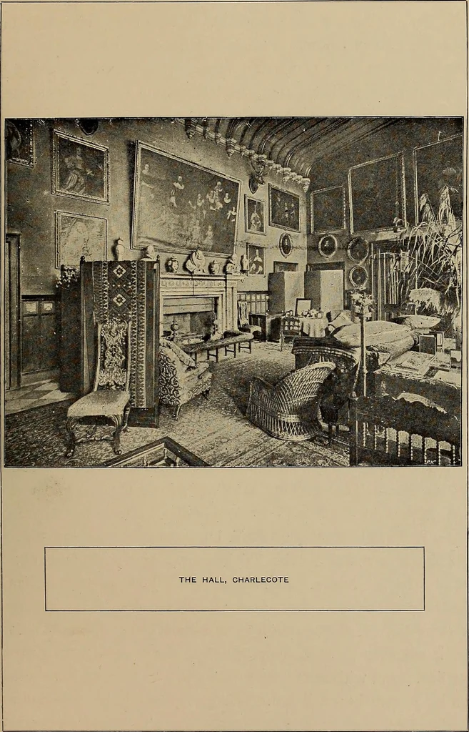 An illustration from Famous homes of Great Britain and their stories, 1900, leaf 144