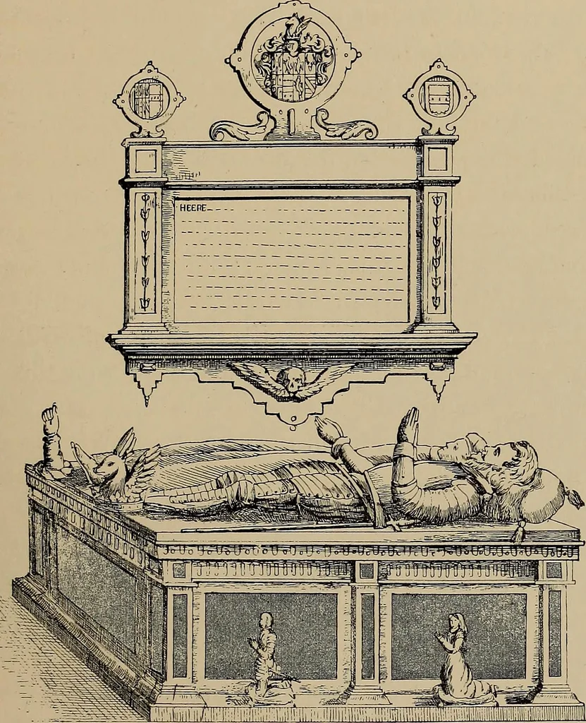 An illustration from Famous homes of Great Britain and their stories, 1900, leaf 148