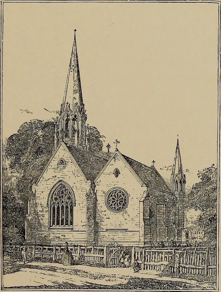 An illustration from Famous homes of Great Britain and their stories, 1900, leaf 158