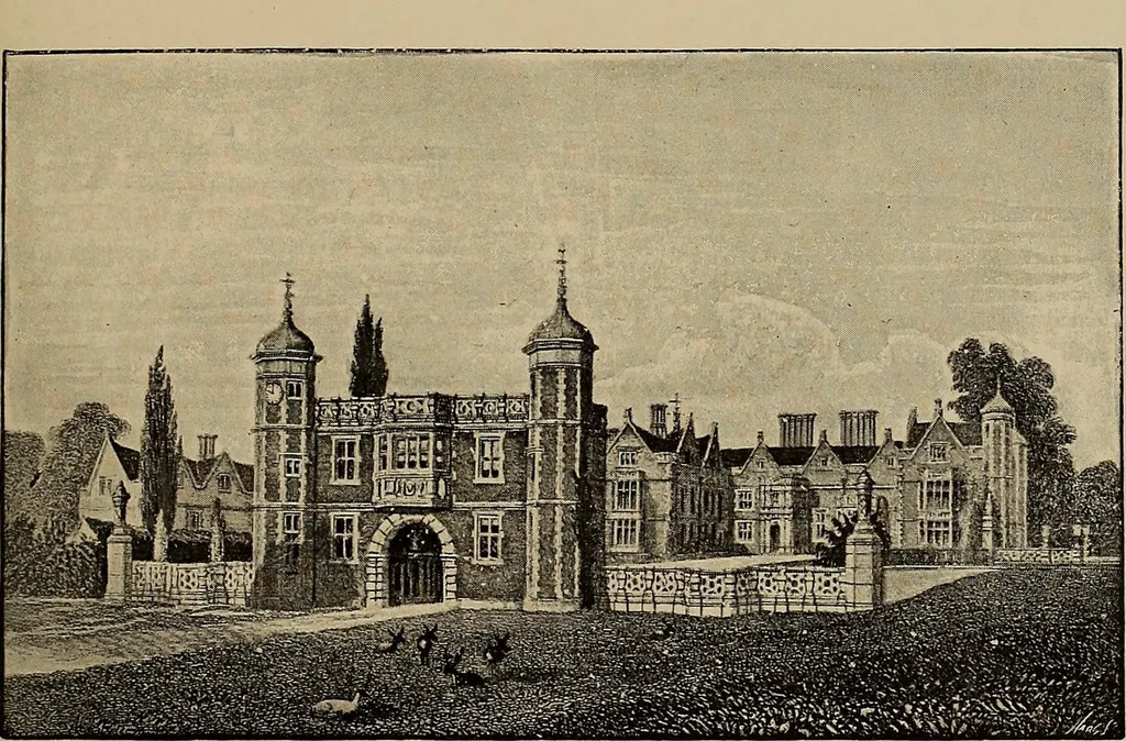 An illustration from Famous homes of Great Britain and their stories, 1900, leaf 162
