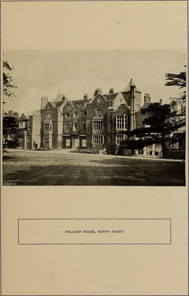 An illustration from Famous homes of Great Britain and their stories, 1900, leaf 170