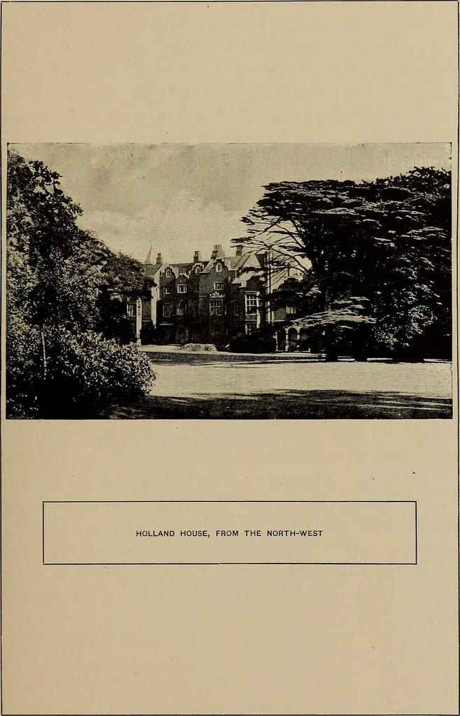 An illustration from Famous homes of Great Britain and their stories, 1900, leaf 172