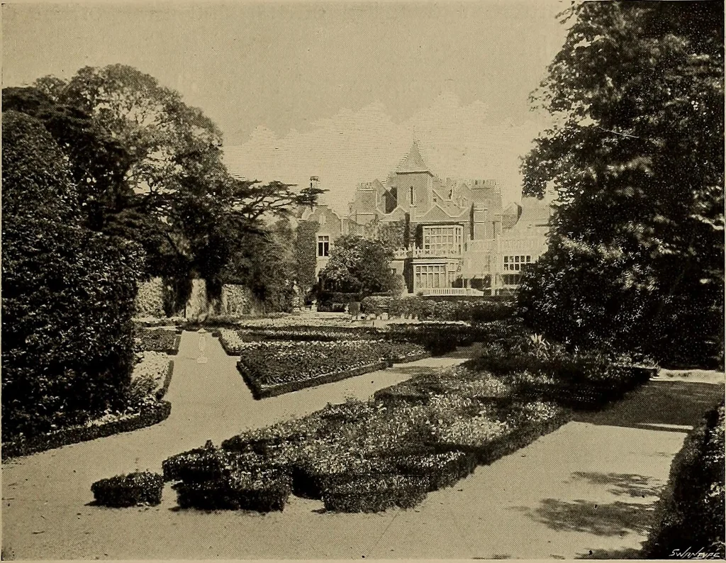 An illustration from Famous homes of Great Britain and their stories, 1900, leaf 174