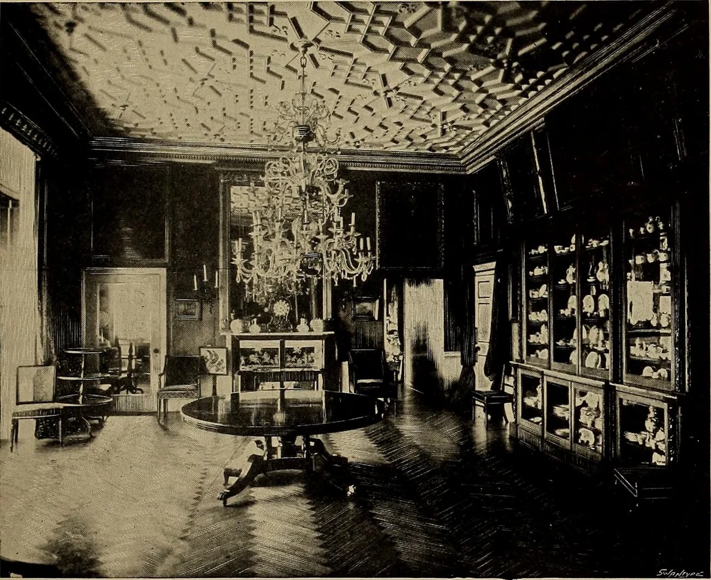 An illustration from Famous homes of Great Britain and their stories, 1900, leaf 180