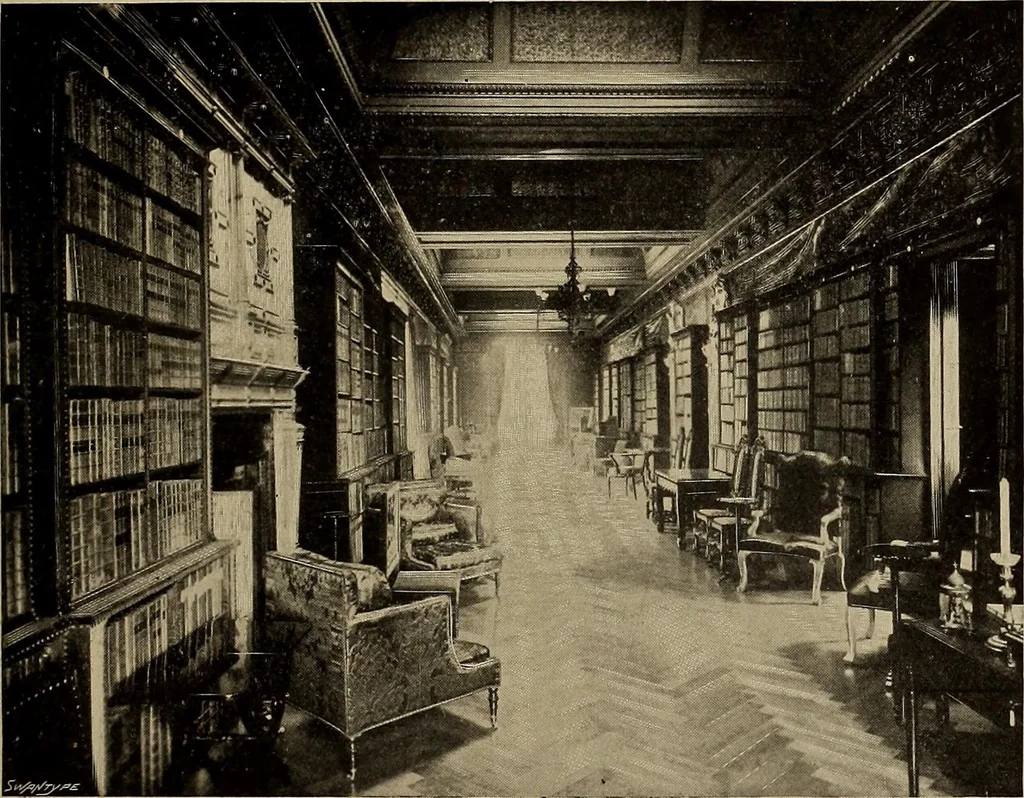 An illustration from Famous homes of Great Britain and their stories, 1900, leaf 182