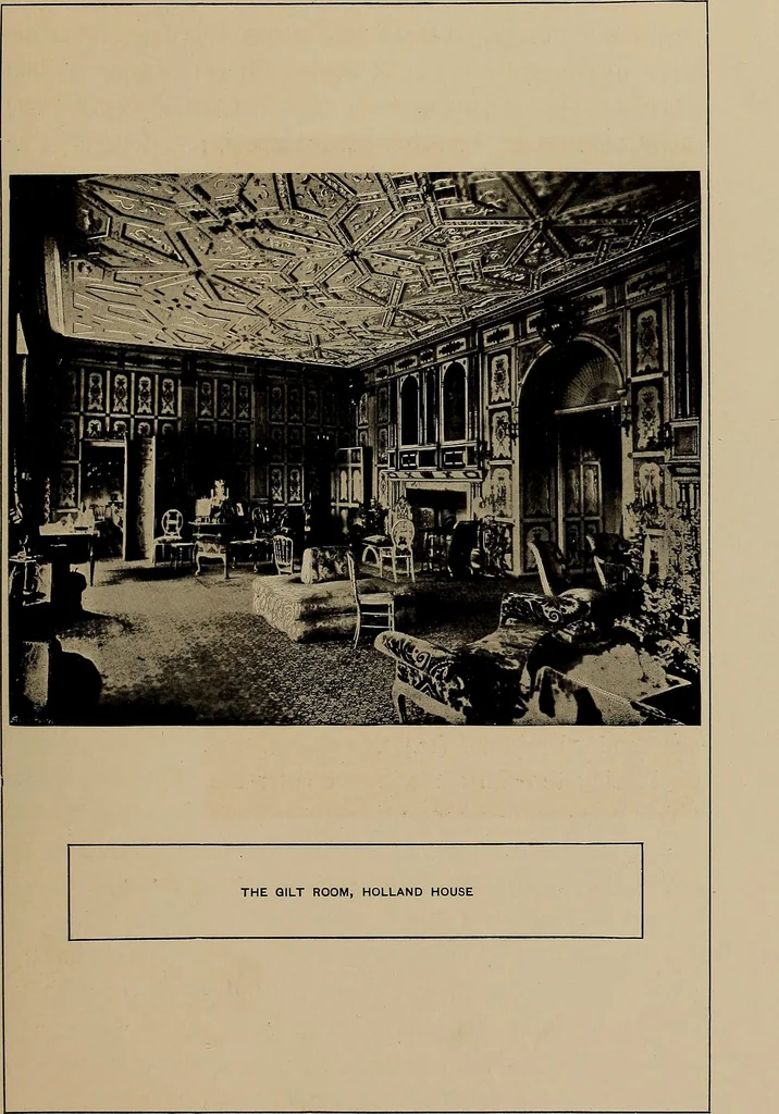 An illustration from Famous homes of Great Britain and their stories, 1900, leaf 184
