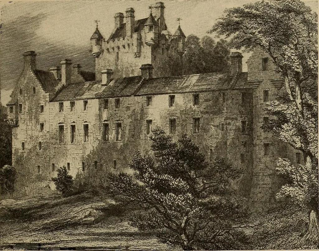 An illustration from Famous homes of Great Britain and their stories, 1900, leaf 198