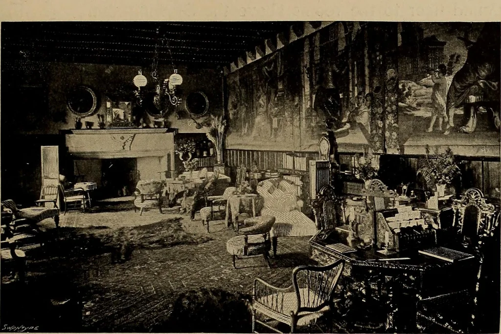 An illustration from Famous homes of Great Britain and their stories, 1900, leaf 220