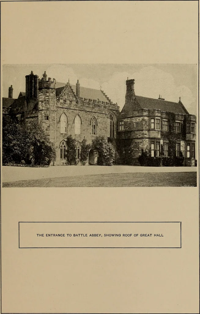 An illustration from Famous homes of Great Britain and their stories, 1900, leaf 228