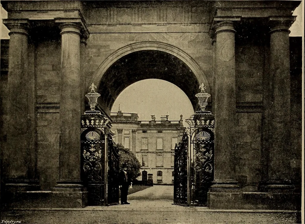 An illustration from Famous homes of Great Britain and their stories, 1900, leaf 266